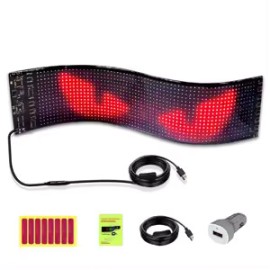 Display LED flexibil auto