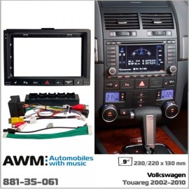 Sistem multimedia audio BORD 061-MD: 9-inch VOLKSWAGEN TOUAREG 2002-2010 - A10D