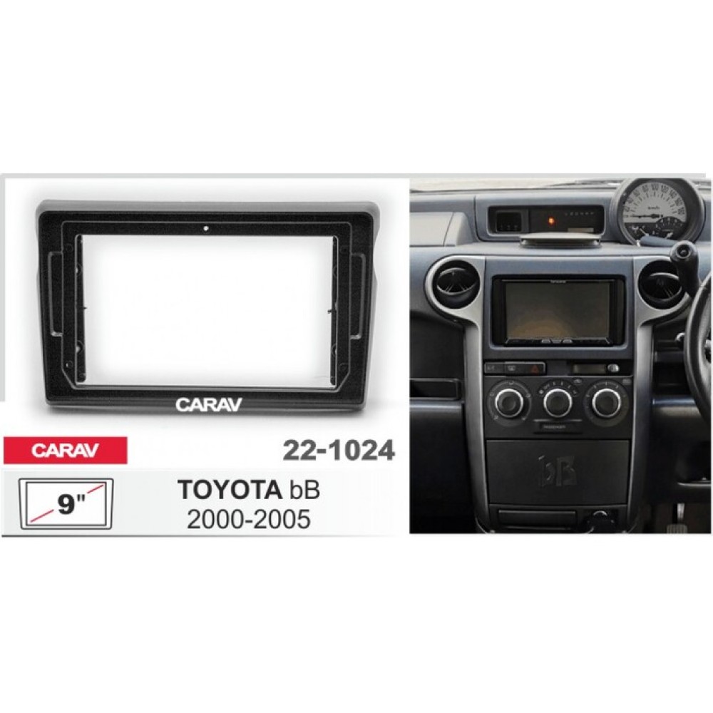 Sistem multimedia audio BORD 22-1024: 9-inch TOYOTA BB 2000-2005 - Q7