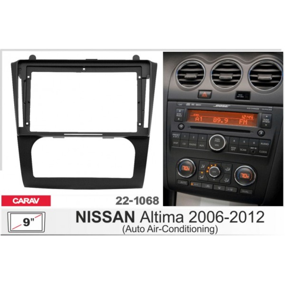 Sistem multimedia audio BORD 22-1068: 9-inch NISSAN ALTIMA 2006-2012 - A09D