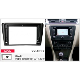 Sistem multimedia audio BORD 22-1097: 9-inch SKODA RAPID SPACEBACK 2014-2019 - A10D