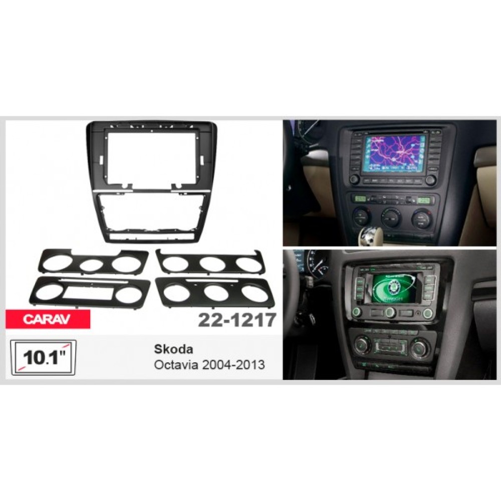 Sistem multimedia audio BORD 22-1217: 10.1-inch SKODA OCTAVIA 2004-2013 - A10D