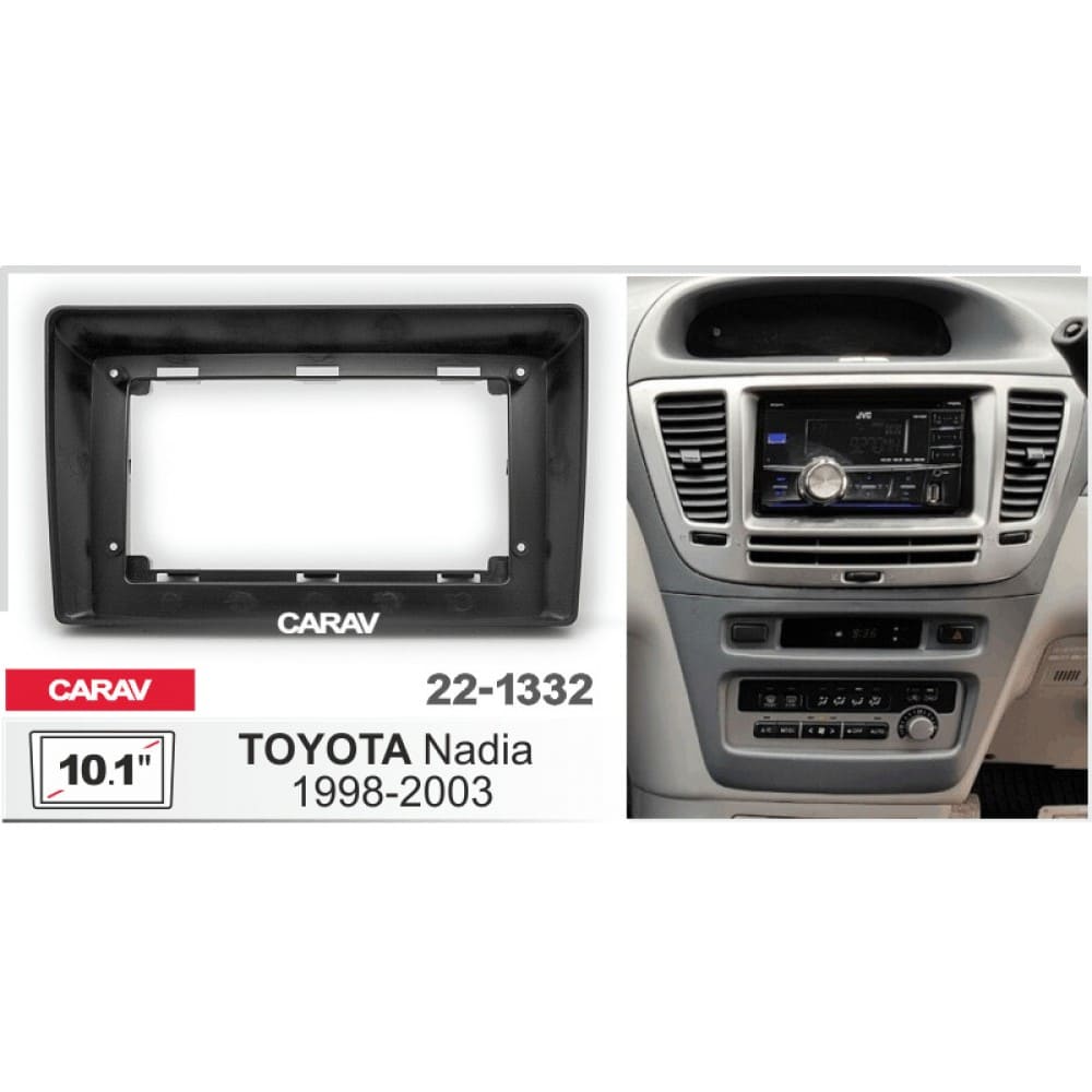 Sistem multimedia audio BORD 22-1332: 10.1-inch TOYOTA NADIA 1998-2003 - N10Pro