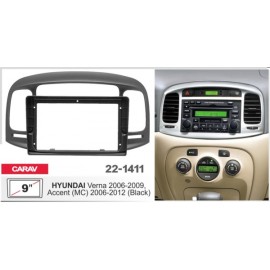 Sistem multimedia audio BORD 22-1411: 9-inch HYUNDAI VERNA 2006-2009, ACCENT (MC) 2006-2012 - A09D