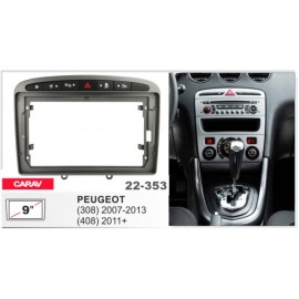 Sistem multimedia audio BORD 22-353: 9-inch PEUGEOT 308 2007-2013, 408 2011-2021 - A7