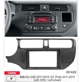 Sistem multimedia audio BORD 22-422: 9-inch KIA RIO (UB), K3, PRIDE 2011-2015 - A09D