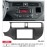 Sistem multimedia audio BORD 22-422: 9-inch KIA RIO (UB), K3, PRIDE 2011-2015 - A09D