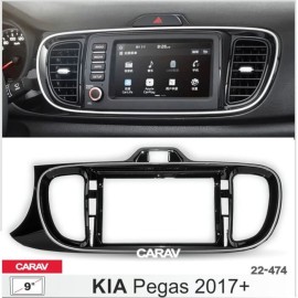 Sistem multimedia audio BORD 22-474: 9-inch KIA PEGAS 2017-2024 - G10