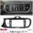 Sistem multimedia audio BORD 22-474: 9-inch KIA PEGAS 2017-2024 - A09D