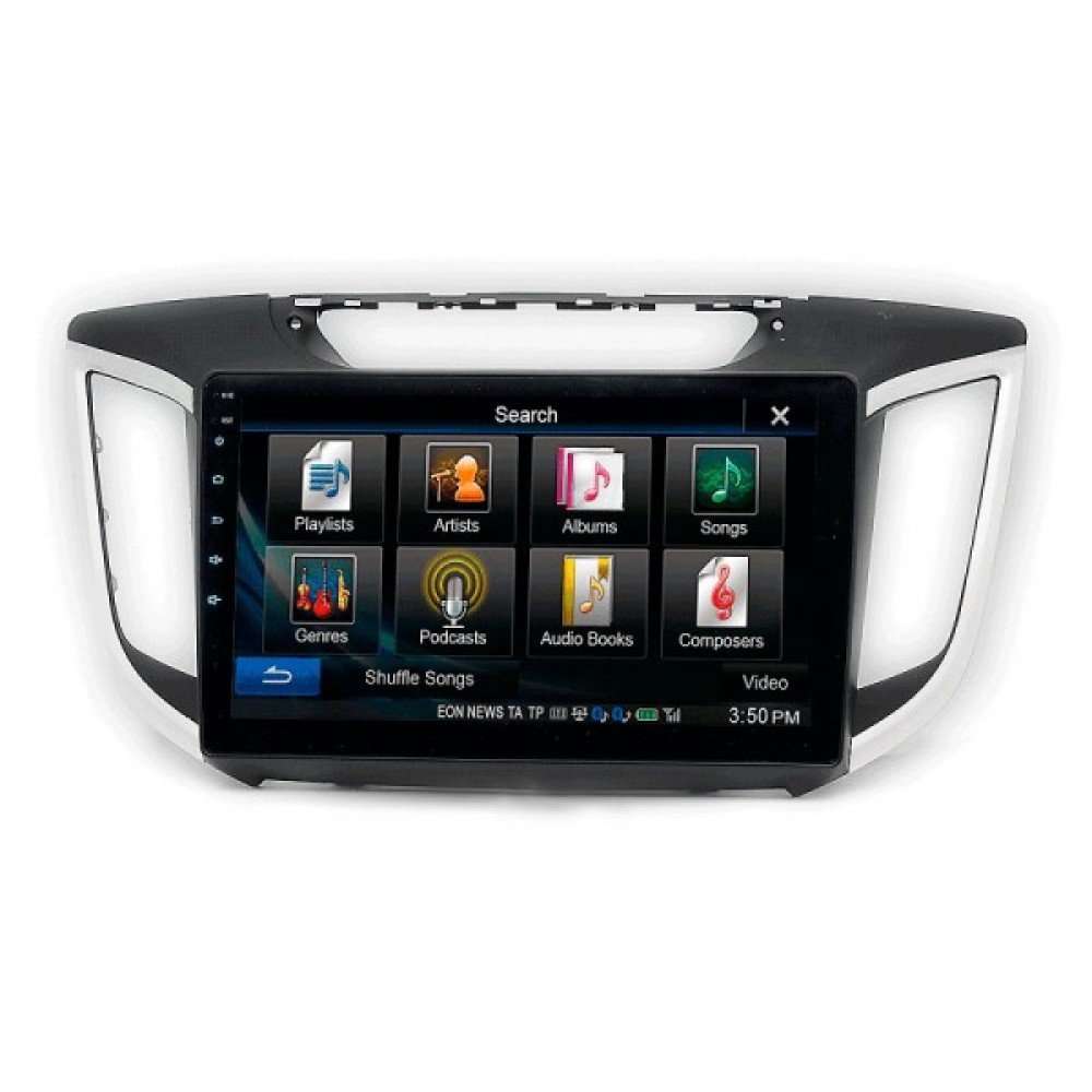 Sistem multimedia audio BORD 22-656: 10.1-inch HYUNDAI CRETA 2015-2021, IX-25 2014-2019 - A16