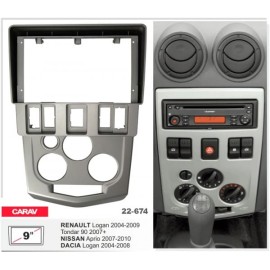 Sistem multimedia audio BORD 22-674: 9-inch DACIA LOGAN 2004-2008 - N10Pro