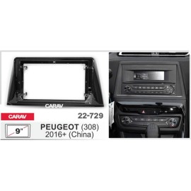 Sistem multimedia audio BORD 22-729: 9-inch PEUGEOT 308 2016-2024 - A09D