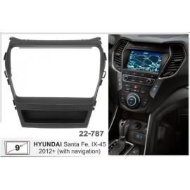 Sistem multimedia audio BORD 22-787: 9-inch HYUNDAI SANTA FE, IX-45 2012-2018 - A10D