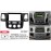 Sistem multimedia audio BORD 22-987: 9-inch TOYOTA FORTUNER, HILUX, SW4 2008-2015 - A09D
